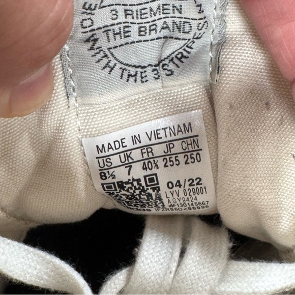 Adidas Nizza Wonder White Butterly Platform Mid Sneakers Women's Size 8.5 - Picture 9 of 10